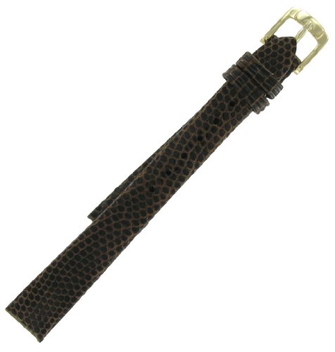 【中古】【未使用・未開封品】Speidel 13?mmダークブラウンレディースGenuine Lizard時計バンド
