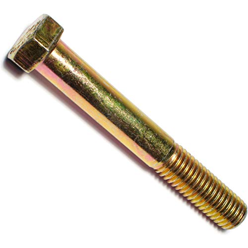 【中古】【未使用・未開封品】困難なファスナーGrade 8?Coarse六角キャップネジ 9/16-12 x 4-Inch イエロー HCS8-331-5 5
