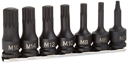 【中古】【未当て嵌める・未開封品】Grey Pneumatic 1207S 0.38 インチ. Drive Triple Square Driver Set