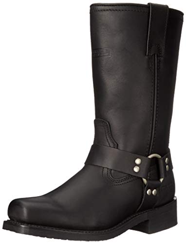 【中古】【未使用・未開封品】[Adtec] Men's 11 inch Harness Motorcycle Boot, Black, 10.5 W US