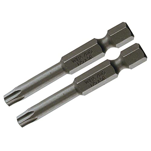 【中古】【未使用・未開封品】Wiha 70566 Power T45s Security Torx, 2-Pack by Wiha
