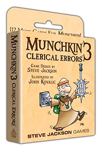 【中古】【未使用・未開封品】Steve Jackson Games 1416 Munchkin 3- Clerical Errors 10,726円