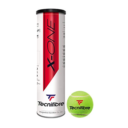 【中古】【未当て嵌める・未開封品】Tecnifibre X - One XN -庭球どんぶり鉢4どんぶり鉢はITF FFT相応う聞きとどける