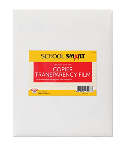 【中古】【未使用・未開封品】School Smart Copier Transparency Film without Sensing Strip - 8 1/2 x 11 inches - Pack of 100｜AJIMURA-SHOP