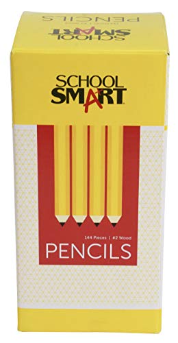 【中古】【未使用・未開封品】School Smart - 84808 六角鉛筆 数字2 144個パック