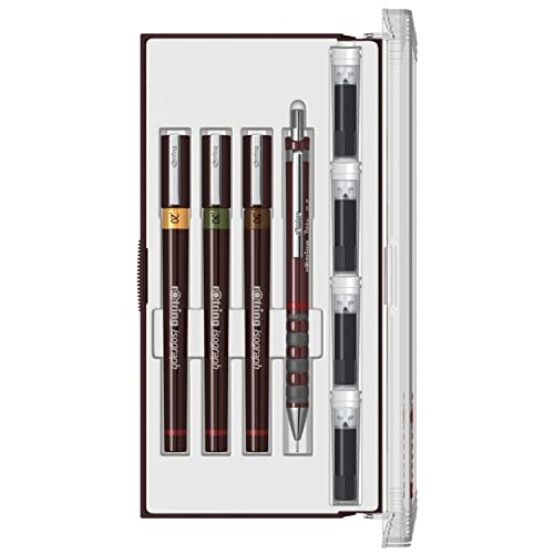 【中古】【未使用・未開封品】Rotring Isograph Junior Set (0.2mm/0.3mm/0.5mm) by Rotring
