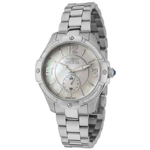 【中古】【未使用・未開封品】Invicta レディース 0262 Ii コレクション ダイヤモンドアクセント ステンレススチールウォッチ|AJIMURA-SHOP