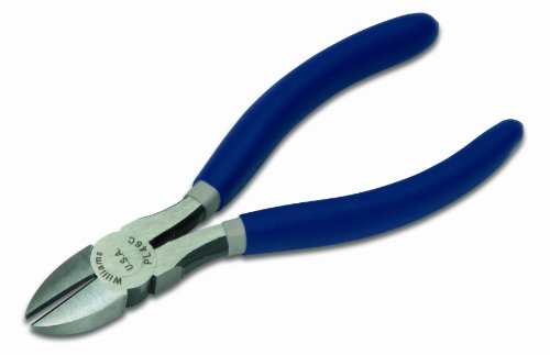 【中古】【未使用・未開封品】Williams PL-40CS 5インチ フラッシュカット 斜めカットプライヤー スプリング付き