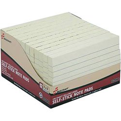 【中古】【未使用・未開封品】nsn3464849?self-stick NOTEパッド、裏地付き、100?/パッド、3?\
