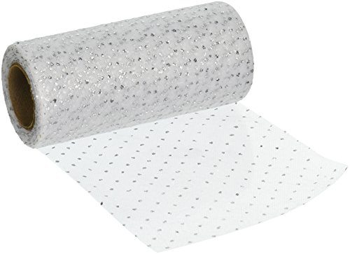 【中古】【未使用・未開封品】Silver Sparkle Tulle 6\