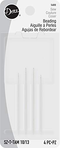 【中古】【未使用・未開封品】Dritz 4-Piece Beading Hand Needles, Size 10/13 by Dritz