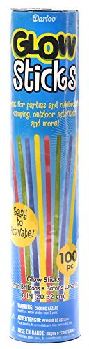 【中古】【未使用・未開封品】Glow Sticks 8" 100/Pkg-Assorted Neon Colors|AJIMURA-SHOP