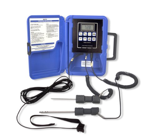 【中古】【未使用・未開封品】cooper-atkins srh77?a-e 1と2ゾーン温度/湿度Thermistor Instrument with 1075?General Purpose Punctureプローブ、4011パイプストラッププロ