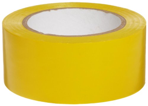 【中古】【未当て嵌める・未開封品】Brady Y65247 108\u0027 Length, 2 Width, B-726 Vinyl Tape, Yellow Color Aisle Marking Tape by Brady