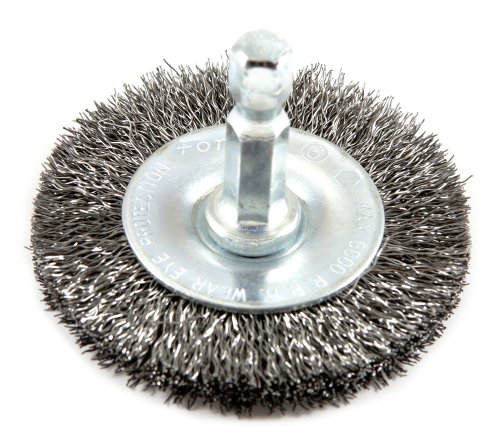 【中古】【未使用・未開封品】Forney 72728 Wire Wheel Brush, Fine Crimped with 1/4-Inch Hex Shank, 2-Inch-by-.008-Inch by Forney|AJIMURA-SHOP
