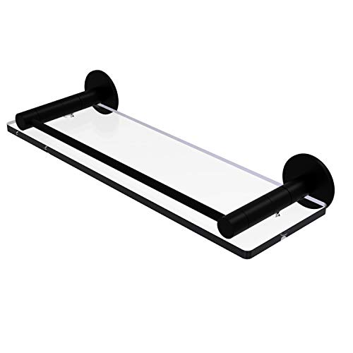 【中古】【未使用・未開封品】Allied Brass FR-1/16G-BKM 41cm Glass Shelf with Rail