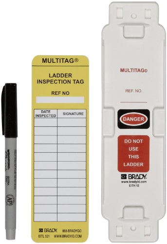 【中古】【未使用・未開封品】Brady LAD-EITH/L12 Laddertag Kits by Brady