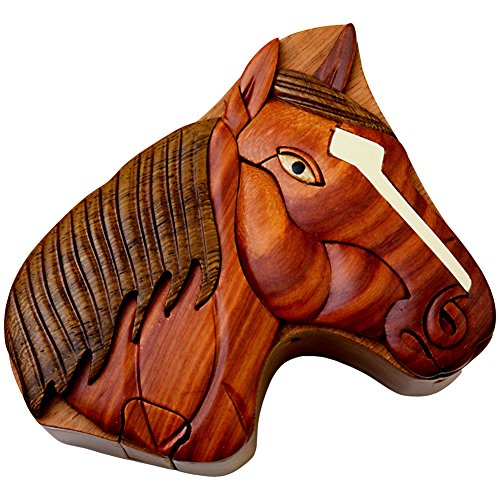 【中古】【未使用・未開封品】Horse - Secret Wooden Puzzle Box 19,330円