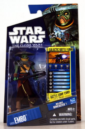 【中古】【未使用・未開封品】Hasbro スター・ウォーズ クローン・ウォーズ ベーシックフィギュア エンボ/Star Wars 2010 The Clone Wars Action Figure CW33 Embo【並行輸入