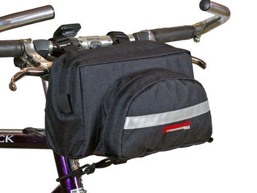 【中古】【未当て嵌める・未開封品】Bushwhacker Durango Black - Bicycle Handlebar Bag Cycling Front Pack Bike Bag Rear Frame Accessories
