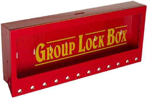 【中古】【未使用・未開封品】Brady Wall-Mount Group Lock Box for Lockout/Tagout, Large, 7 Height, 16 Width, 2-1/4 Depth by Brady｜AJIMURA-SHOP