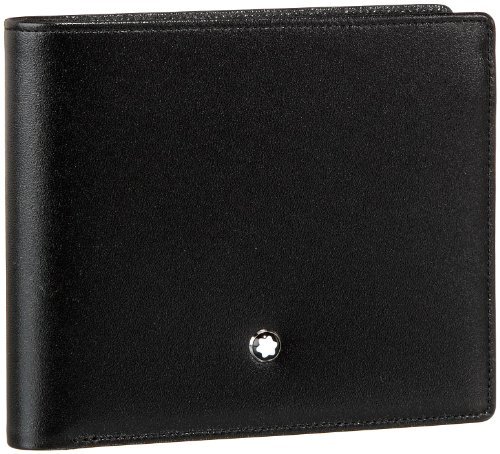 【中古】【未使用・未開封品】Mont Blanc Black Wallet (7162)|AJIMURA-SHOP