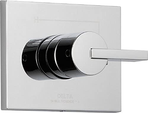 【中古】【未使用・未開封品】DELTA FAUCET T14053 Vero Monitor 14シリーズバルブトリムのみ、クローム