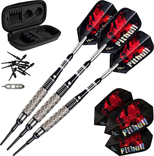 【中古】【未使用・未開封品】Viper 21-2003-18 Pitbull Tungsten Soft Tip Darts - 18 Gram