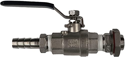 【中古】【未使用・未開封品】HomeBrewStuff 1/2 Stainless Steel Valve Weldless Bulkhead For Home Brew Kettle by Home Brew Stuff 13,660円