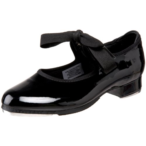 【中古】【未使用・未開封品】Bloch Dance Annie Tyette Tap Shoe (Toddler/Little Kid/Big Kid),Black Patent,9.5 W US Toddler