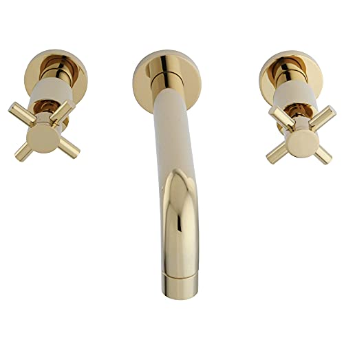 【中古】【未使用・未開封品】Kingston Brass KS8122DX Concord Two Handle Wall Mount Vessel Sink Faucet