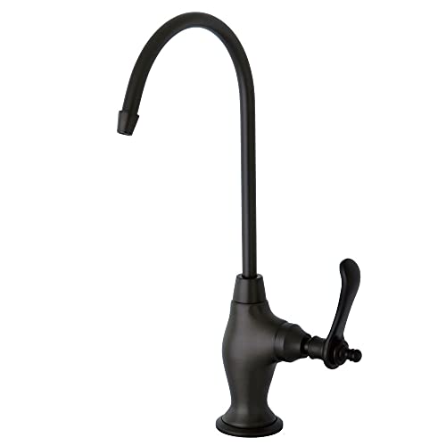 【中古】【未使用・未開封品】Kingston Brass Gourmetier KS3195TL Templeton Design 1/4 Turn Water Filter Faucet, Oil Rubbed Bronze by Kingston Brass