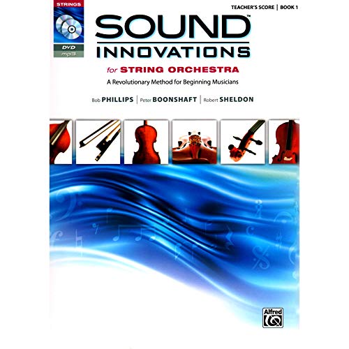 【中古】【未使用・未開封品】Sound Innovations for String Orchestra, Bk 1: A Revolutionary Method for Beginning Musicians (Conductor's Score) (Score, CD & DVD)