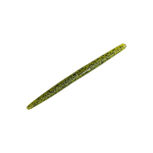 【中古】【未使用・未開封品】Strike King (SES5-18) Shim-E-Stick 釣りルアー 18 - ウォーターメロンシード レッドフレーク 5インチ 重厚な塩含浸