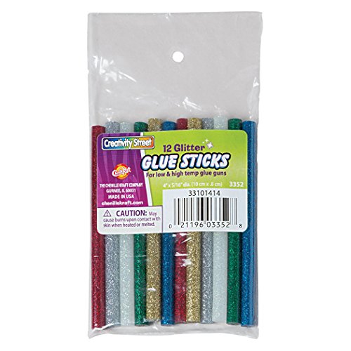 【中古】【未使用・未開封品】12Pk Hot Glitter Glue Sticks