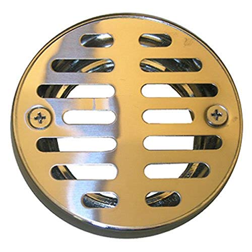 【中古】【未使用・未開封品】LASCO 03-1243 3-1/4-Inch with 2 Screws Shower Drain Grate, Chrome Plated by LASCO