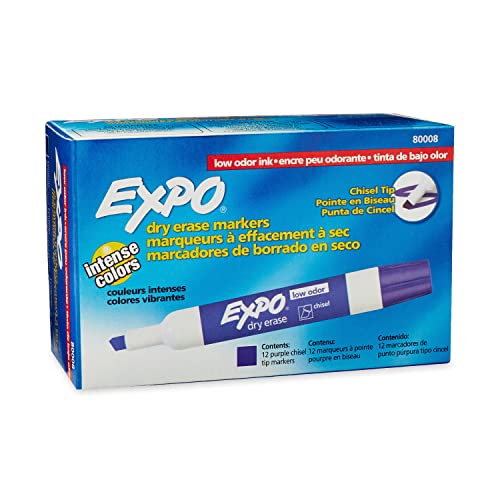 【中古】【未当て嵌める・未開封品】Expo? 2?低臭ホワイトボードマーカー 平芯 16本入り口・入口 アソートカラー 81045? 12-Pack