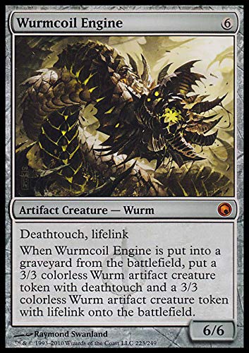 【中古】【未使用・未開封品】Magic: the Gathering - Wurmcoil Engine - Scars of Mirrodin