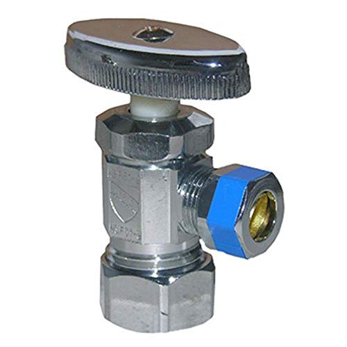 【中古】【未当て嵌める・未開封品】LASCO 06-7025 アングルストップバルブ 5/8\" x 3/8\"" 06-7253 1"