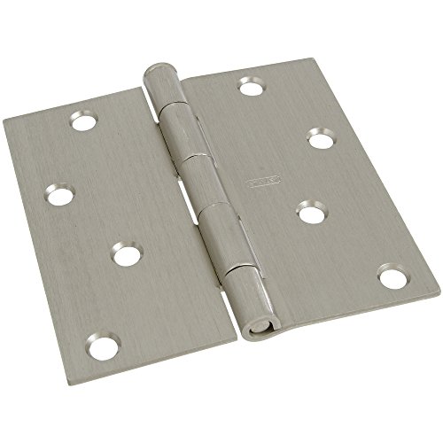【中古】【未使用・未開封品】Stanleyハードウェアn808???469ホームデザインサテンニッケルメッキヒンジ、2パック