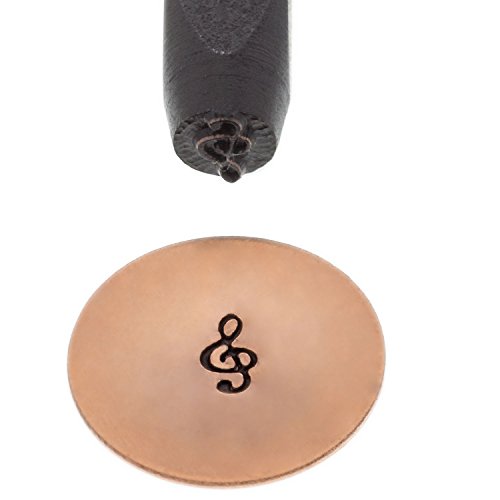 【中古】【未使用・未開封品】ト音記号　パンチスタンプ　ブランク用　5mm/1ピース