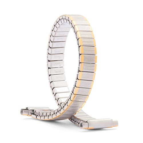 【中古】【未使用・未開封品】Speidel レディース Twist-O-Flex 拡張交換用時計バンド ゴールドトーン ストレートエンド 10~14mm Straight End デュアルトーン。｜AJIMURA-SHOP 13,575円