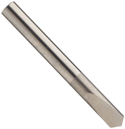 【中古】【未使用・未開封品】Chicago Latrobe 780 Solid Carbide Spade Drill Bit, Uncoated (Bright) Finish, Round Shank, 118 Degree Conventional Point, 1/4 Size by Ch