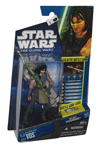 【中古】【未使用・未開封品】Hasbro スター・ウォーズ クローン・ウォーズ ベーシックフィギュア クインラン・ヴォス/Star Wars 2010 The Clone Wars Action Figure CW36 Qui