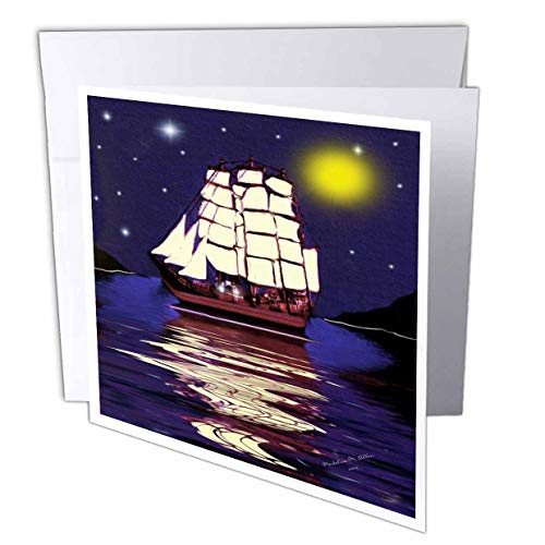 【中古】【未使用・未開封品】SmudgeArt Floodアート出荷デザイン???A航海夢???SmudgeArt出荷アート???グリーティングカード Set of 12 Greeting Cards