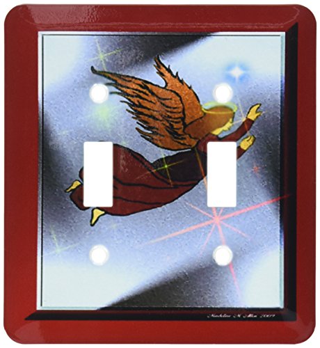 【中古】【未使用・未開封品】3drose LSP 6685?_ 2?Rejoice Angelクリスマスアート5ダブル切り替えスイッチ