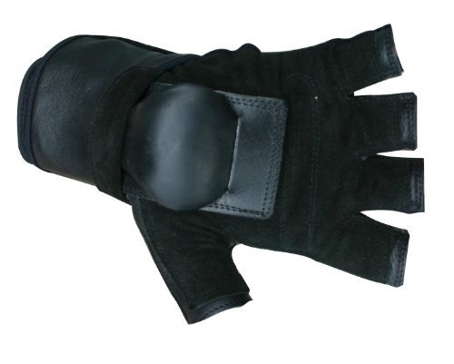 【中古】【未当て嵌める・未開封品】(Medium, Black) - Hillbilly Wrist Guard Gloves - Half Finger