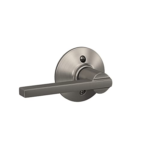【中古】【未使用・未開封品】Schlage Lock Company ラティチュードレバー 非ターンロック サテンニッケル (F170 LAT 619)