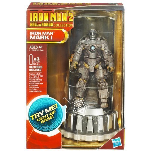 【中古】【未使用・未開封品】Iron Man 2 Hall of Armor Collection Figure - MARK I w/Base