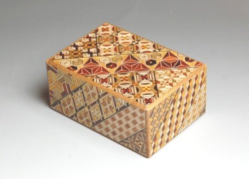【中古】【未使用・未開封品】Yosegi Puzzle Box 4 sun - 7 steps|AJIMURA-SHOP